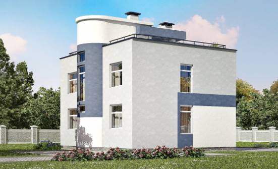 180-005-П Проект двухэтажного дома, классический коттедж из поризованных блоков Балабаново | Проекты домов от House Expert