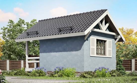 020-001-Л Проект одноэтажного дома, крохотный дом из дерева Обнинск | Проекты домов от House Expert