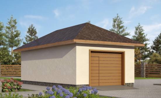 040-001-П Проект гаража из твинблока Балабаново | Проекты домов от House Expert