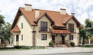 Проекты двухэтажных домов, Ермолино