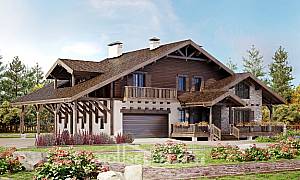 Проекты домов с мансардой, Ермолино