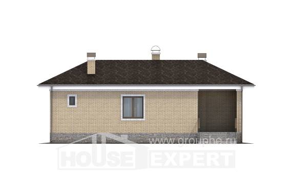 040-002-П Проект бани из бризолита Козельск, House Expert