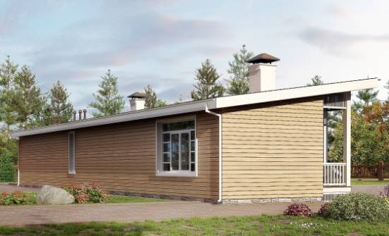 110-004-Л Проект бани из кирпича Козельск | Проекты домов от House Expert