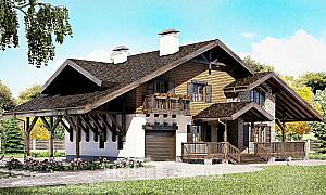 Проекты домов с мансардой, Таруса