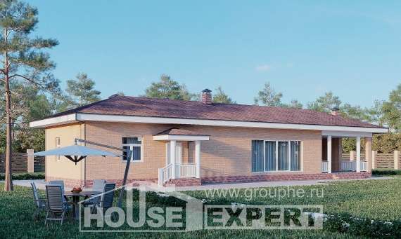110-006-П Проект бани из бризолита Боровск, House Expert