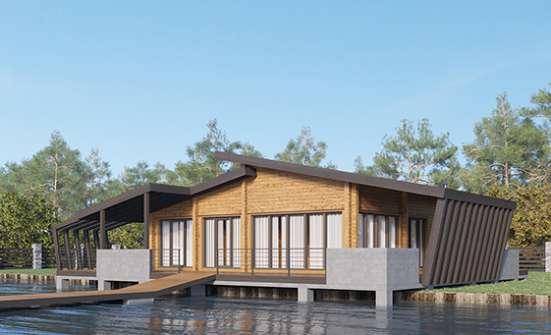 100-007-П Проект бани из дерева Калуга | Проекты одноэтажных домов от House Expert